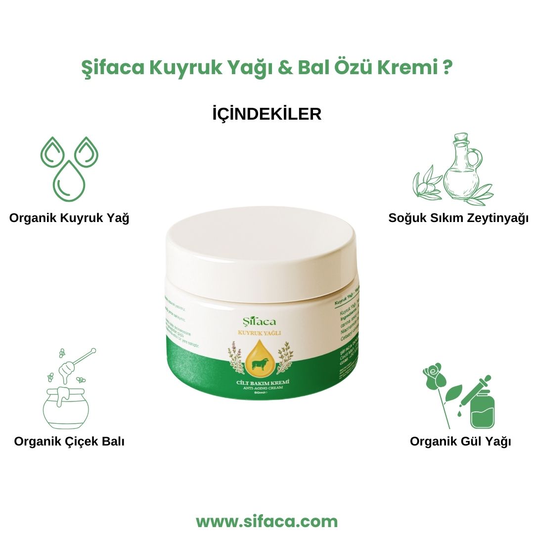 Kuyruk Yağ & Bal Özü Krem